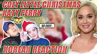 ?(ENG) KOREAN Rappers react to Katy Perry - Cozy Little Christmas?