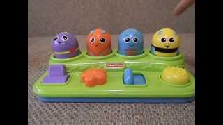 Детская развивающая игрушка Fisher Price Веселые жучки