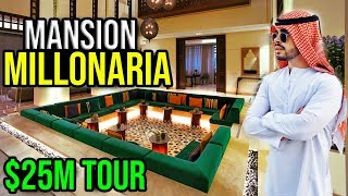 LA MANSION MILLONARIA DE LOS JEQUES ARABES DE DUBAI