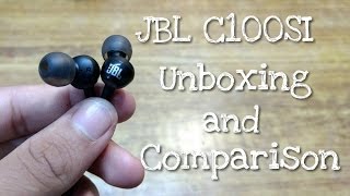 jbl c100si - comparision with jbl t150a (2018)