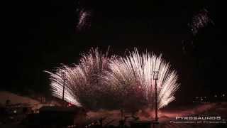 PYRO GAMES ON SNOW 2015 - TEAM 3 APOLLO ART OF LASER AND FIRE - VOGTLAND ARENA KLINGENTHAL