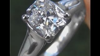 Tiffany & Company Lucida GIA Certified FLAWLESS E Color Diamond PLATINUM Engagement Ring - A141574