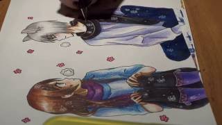 Очень приятно, Бог / Kamisama HAJIMEMASHITA / Very nice, God / Drawing Anime / Nanami  and Tomoe