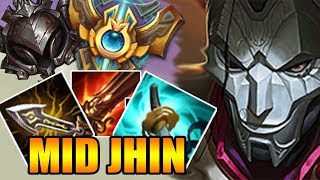 JHIN vs AATROX - OneShot Mid Lane Jhin Gameplay