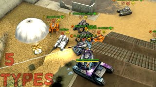 Tanki Online - 5 types of gold box catchers
