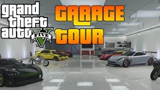 GTA V - Garage Tour | Cool Cars and Cool Paint jobs | May 2015