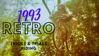 1993 Old School Mountain Bike Tricks and Trials Riding Michael and Paul