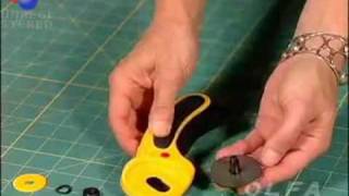 OLFA 45mm Rotary Cutter Blade Change