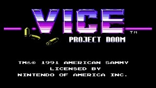 Полное прохождение (((Dendy))) Vice project doom / Визовый проект обречен