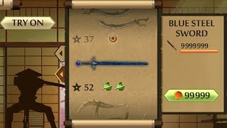 Shadow Fight 2 The Most Powerful Blue Steel Sword