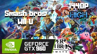 Smash Bros Wii U Cemu GTX 960 4GB
