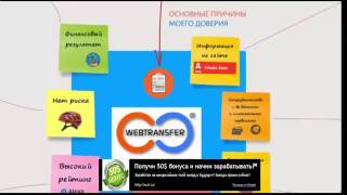 Вся Правда О Проекте Webtransfer, Заработок Без Вложений, Обзор И Регистрация Wetransfer Finance