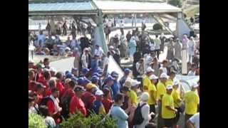 Tuzlarije.net Ucesnici Mars mira Srebrenica 2012 dolazak u Potočare