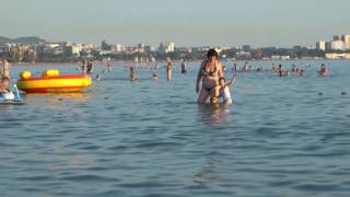 Море Анапы сегодня вечером 03.07.2017