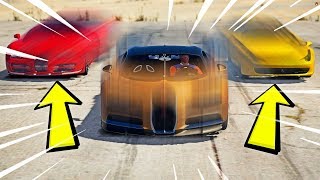 GTA V: Vida de Jovem | 2x1⚡SUPER VELOCIDADE⚡CORRI com um SUPERCARRO ( Bugatti Chyron ) EP#77