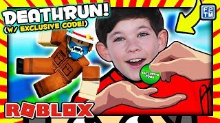 MY OWN TRAIL!!?? Exclusive Code for Roblox Deathrun