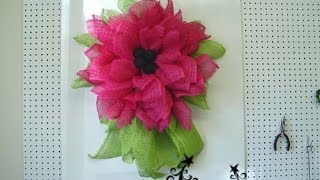 Trendy Tree Deco Paper Mesh Flower Video