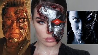 TERMINATOR MAKEUP TUTORIAL | PELIN TEKDAL