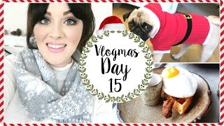 Going Back To My High School, Duck & Waffle And Santa Pug! | VLOGMAS