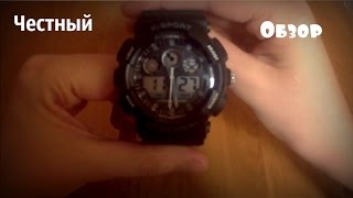 ЧАСЫ ИЗ КИТАЯ!Lasika K-Sport! Честный Обзор))