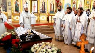 Проповедь за отпеванием иеромонаха Григория (Сухоруких)  27 июня 2017 года