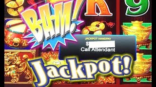 ★ MAX BET JACKPOT HANDPAY★ Dancing Drums Slot Machine  ☞ Slot Traveler