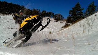 Снегоход BRP Tundra 550 LT. Попрыгушки)