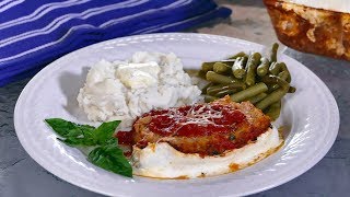 How to Make Chicken Parmesan Meatloaf