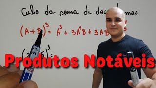 Produtos Notáveis - Cubo da Soma de Dois Termos