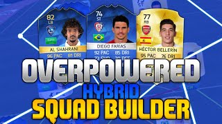 FIFA 16 OVERPOWERED 150K HYBRID SQUAD BUILDER! FT. 4 TOTS PLAYERS!