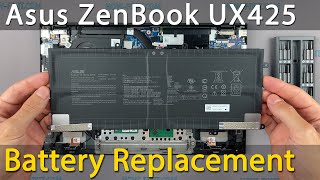 Asus ZenBook 14 UX425E Battery Replacement