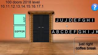 100 Doors 2018 how to get level- 11 12 13 14 15 16 17 18 19 20
