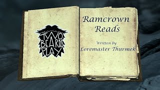 Ramcrown Reads: Episode 2 (Sorry for the loss of game audio!)