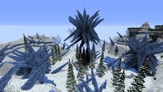 САМАЯ КРУТАЯ КАРТА ДЛЯ ВЫЖИВАНИЯ В MINECRAFT из льда!