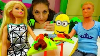 Детские игрушки: пицца из ПлейДо. Игры для детей