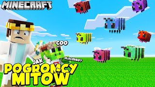 MINECRAFT POGROMCY MITÓW - KOLOROWE PSZCZOŁY W MINECRAFT 1.15.2 #25