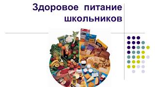 Презентация на тему: "Здоровое питание школьников"