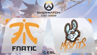 Overwatch - Fnatic vs. Misfits - Overwatch Atlantic Showdown - Gamescom Finals - Group A
