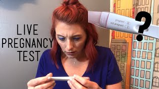 LIVE PREGNANCY TEST 2018