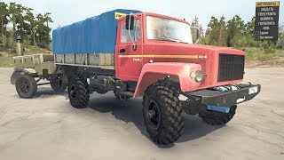 Spintires: MudRunner обзор мода Газ 3308 б