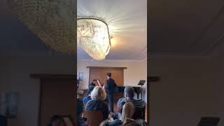 Victor Teodosiev plays Mozart -  Horn Concerto №1 (I movement)