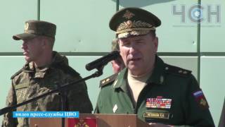 Танковый биатлон на полигоне в Чебаркуле, май 2017