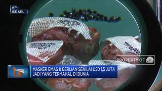 Berlapis Emas & Berlian, Masker Ini akan Jadi Masker Corona Termahal