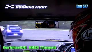 R35 vs FD3S vs R32 vs JZA80 vs R34 バトル　[GT-R vs RX-7]