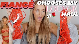 FIANCÈ CHOOSES MY VALENTINES LINGERIE! FT LOUNGE UNDERWEAR