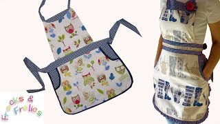 How to sew a frilly Kitchen Apron