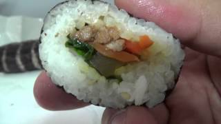 직화 불고기 김밥, 세븐일레븐 편의점의 혜리의 행복 점보 빅사이즈 김밥 시식기