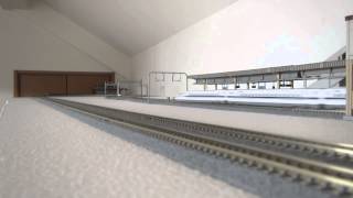 KATO UNITRACK Double Track Layout5 Shinkansen N700-0 / 700