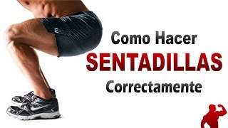 Como Hacer Sentadillas Correctamente | Postura Fit
