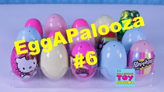 EggAPalooza #4 Surprise Egg Opening | Shopkins Zelfs Yowie Lego | PSToyReviews